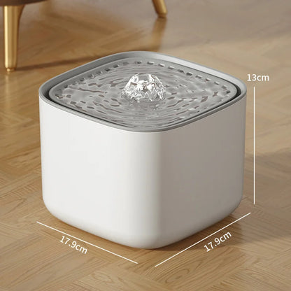 Fontaine d'eau pour chat 3L, filtre de recirculation automatique, distributeur d'eau pour chats